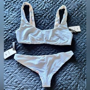 RVCA reversible bikini NWT